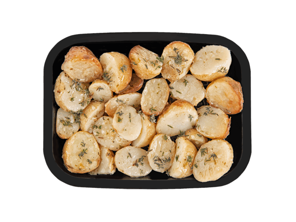 papas con hierbas