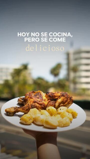 🍗 Hay días en los que cocinar no entra en los planes.

Pero disfrutar de una buena comida, sí. ✨

Pollo asado, papitas y ese sabor que convierte cualquier almuerzo en un acierto.

👉🏻 Hoy no se cocina, pero se come delicioso.

#freshtogo #polloasado #comidacasera #comidapreparada #comidalista
